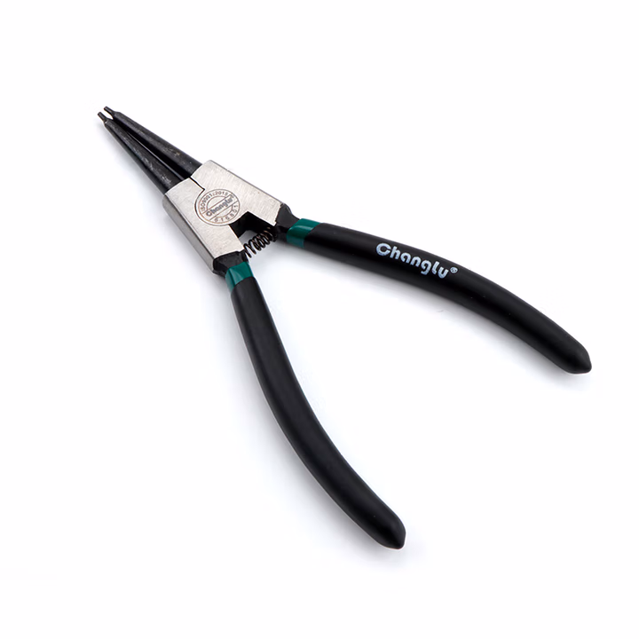CHANGLU/长鹿 专业级浸塑挡圈钳（轴直）7寸 602707