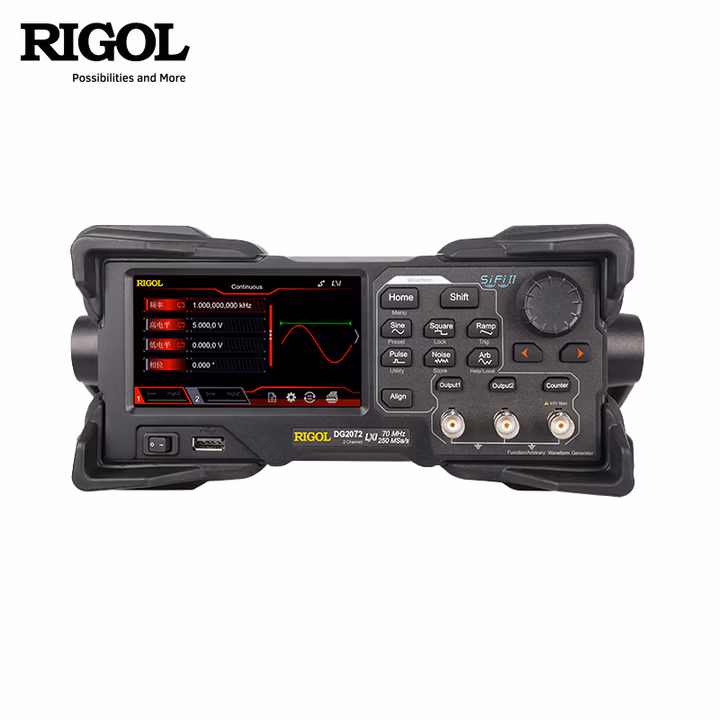 RIGOL/普源 70MHz任意波形发生器 DG2072