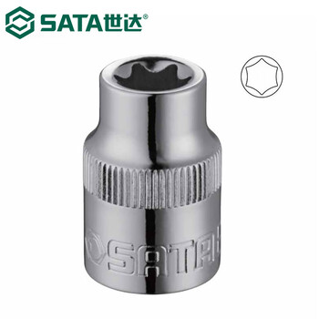 SATA/世达 10MM系列花形套筒E6 12703