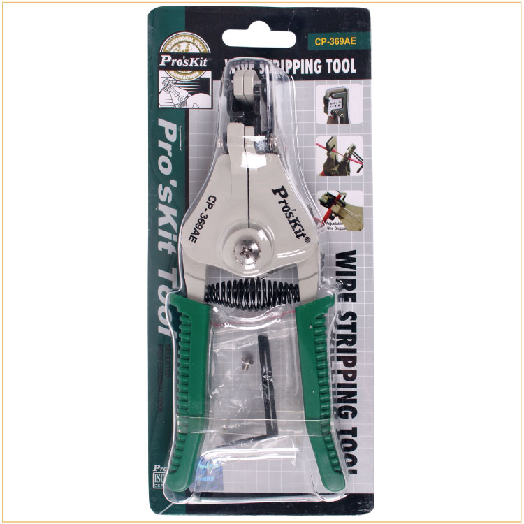 PROSKIT/宝工 自动剥线钳(0.5/1.2/1.6/2.0mm) CP-369AE
