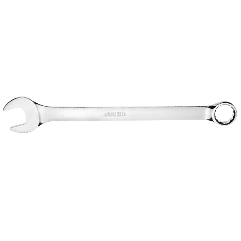 deli得力DL130009镜面两用扳手9mm(银)(把)