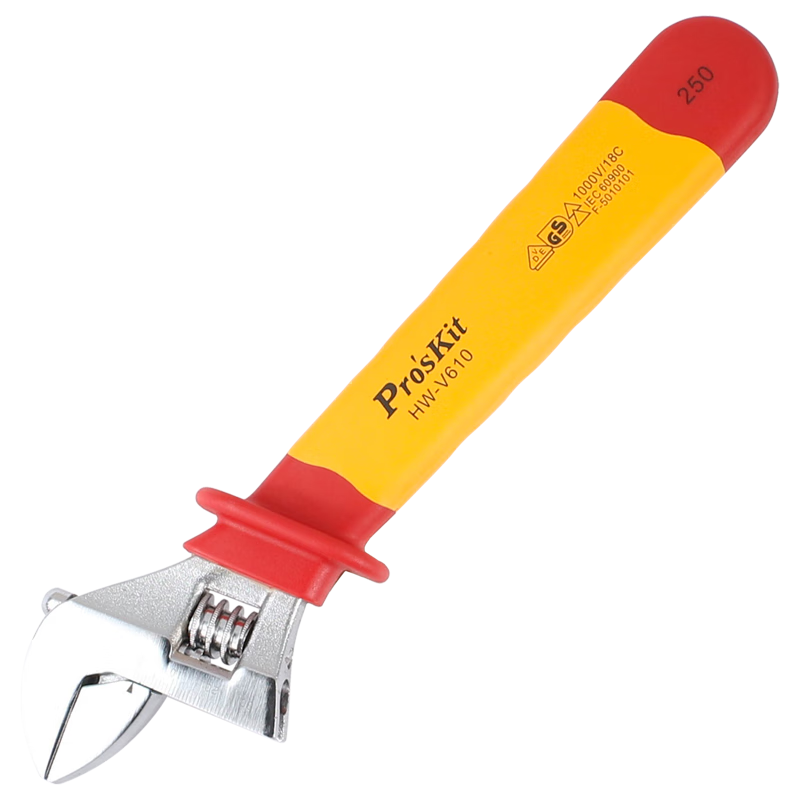 PROSKIT/宝工 VDE 1000V活动板手 10