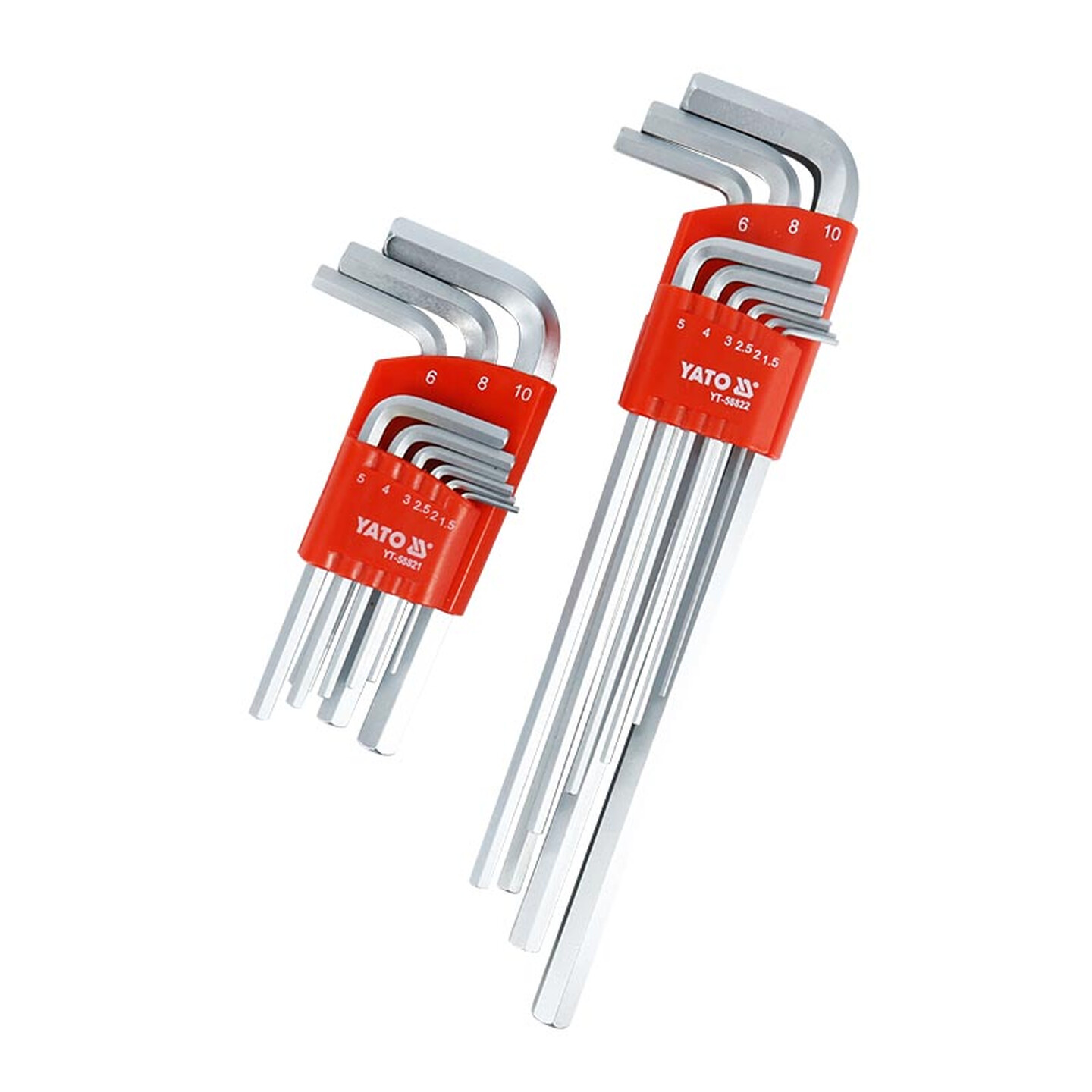 YATO/易尔拓 高档加长球头内六角扳手组套 YT-58823