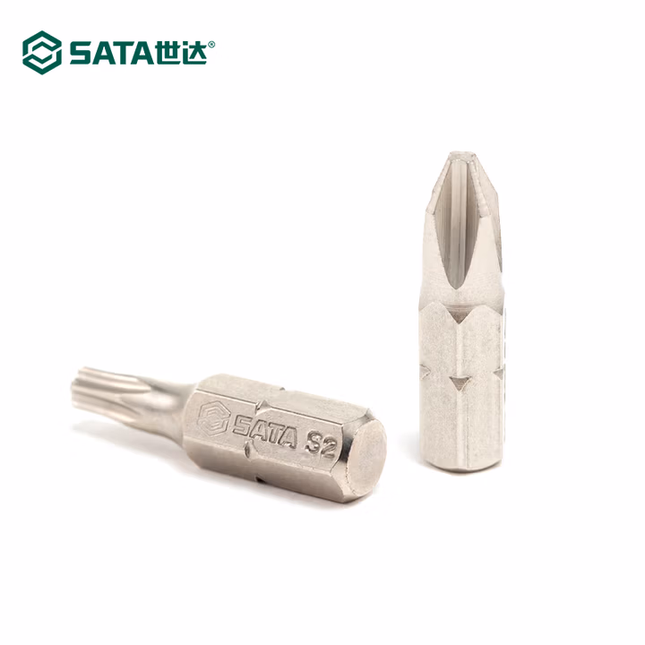 SATA/世达 5件套6.3MM系列25MM长十字旋具头#1 59222