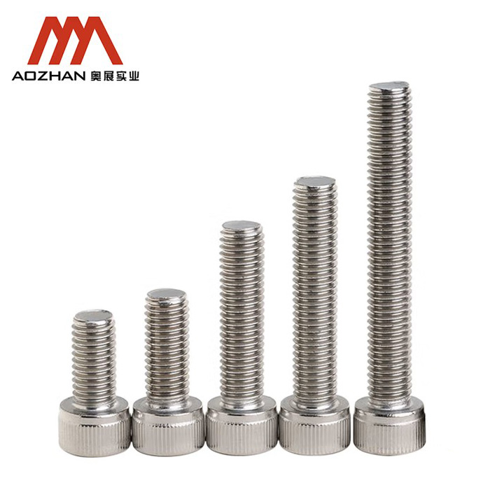 AOZ/奥展 不锈钢内六角圆柱头螺钉 DIN912  310S 全牙 洗白 M12*35 千支