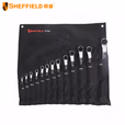 SHEFFIELD/钢盾 13件套公制精抛光双梅花扳手组套 S017603