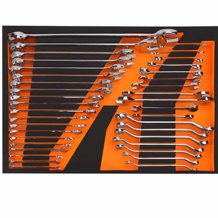 SHEFFIELD/钢盾 38件套扳手工具托组套 S025045