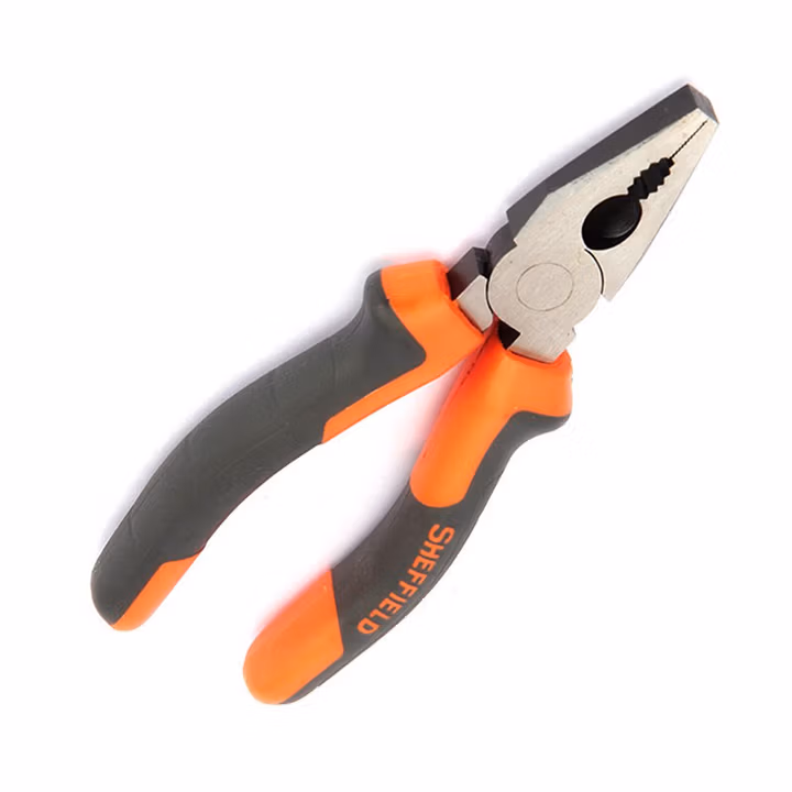 SHEFFIELD/钢盾 双色柄钢丝钳7