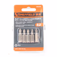 SHEFFIELD/钢盾 5件套8mm系列30mm长米字型旋具头PZ2 S053241