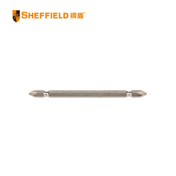 SHEFFIELD/钢盾 5件套6.3mm系列65mm长双头旋具头PH1-PH2 S056166