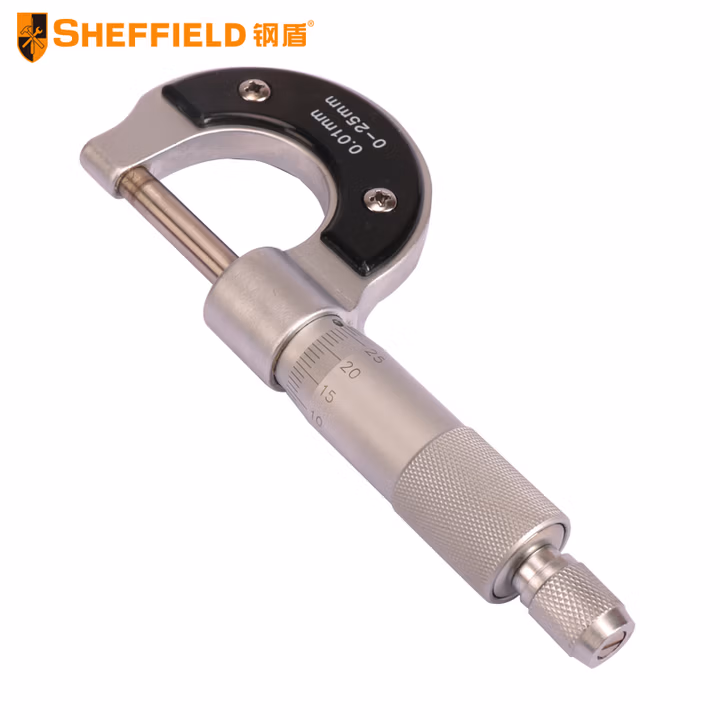 SHEFFIELD/钢盾 机械式外径千分尺0-25mm S072001