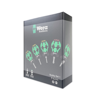 WERA/维拉 短柄螺丝刀套装 1 05008870001