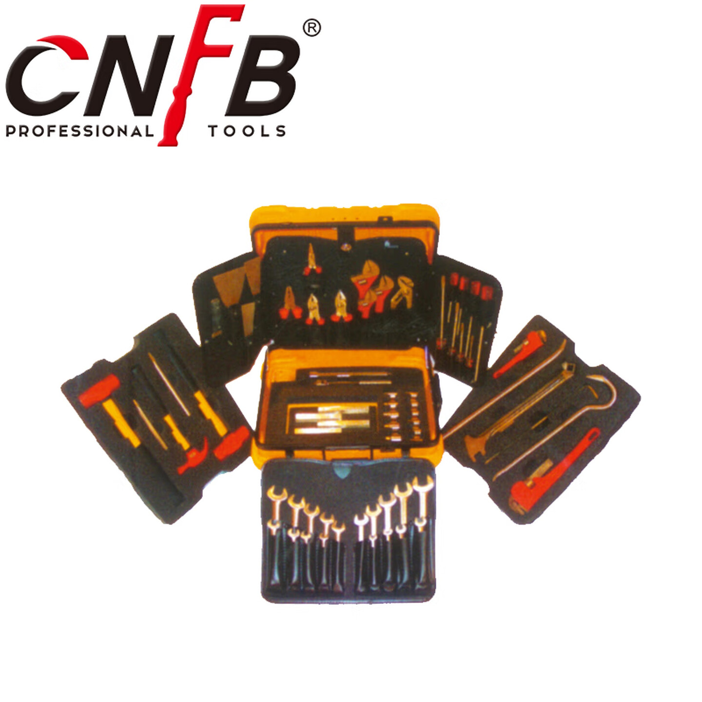 天津桥防/CNFB 防爆62件套组合套装工具 BET8No.P