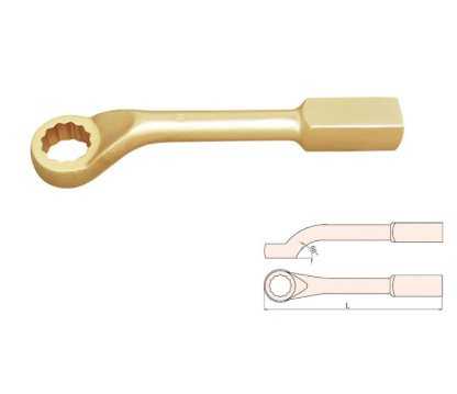 天津桥防/CNFB 防爆美式敲击梅花扳手 ALT8163A-32