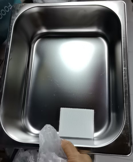 国产 不锈钢方盆 长方形长50宽35高20