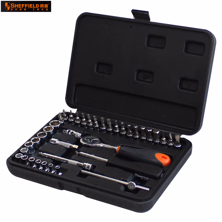SHEFFIELD/钢盾 38件套6.3mm系列公制组套 S010038