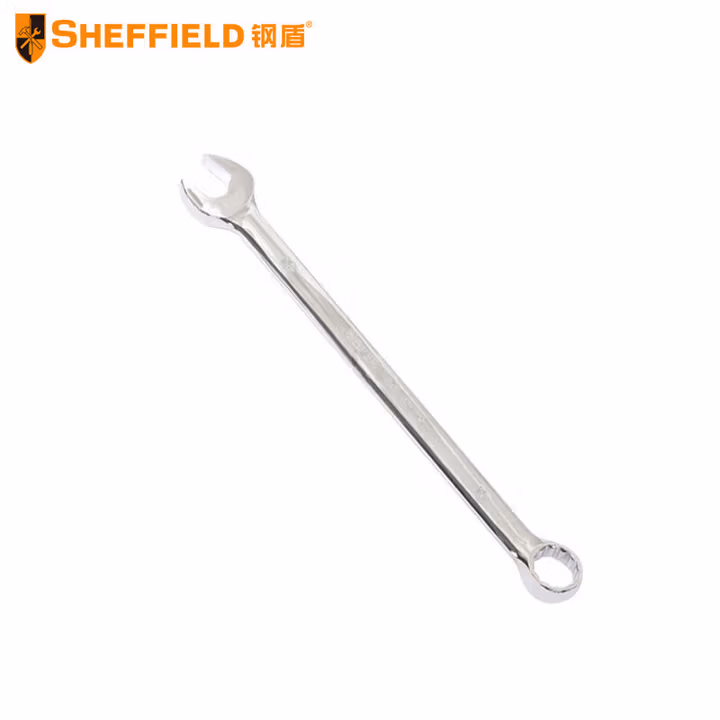 SHEFFIELD/钢盾 碳钢精抛光两用扳手7mm S017007