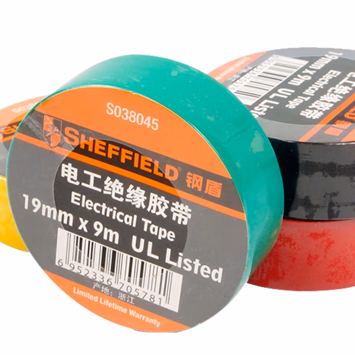 SHEFFIELD/钢盾 电工绝缘胶带（绿） S038045