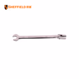 SHEFFIELD/钢盾 精抛光套筒开口扳手13mm S017213