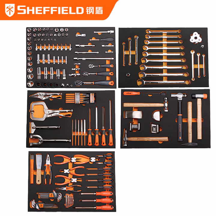 SHEFFIELD/钢盾 135件套汽保钣金工具组套（不含工具车） S025043