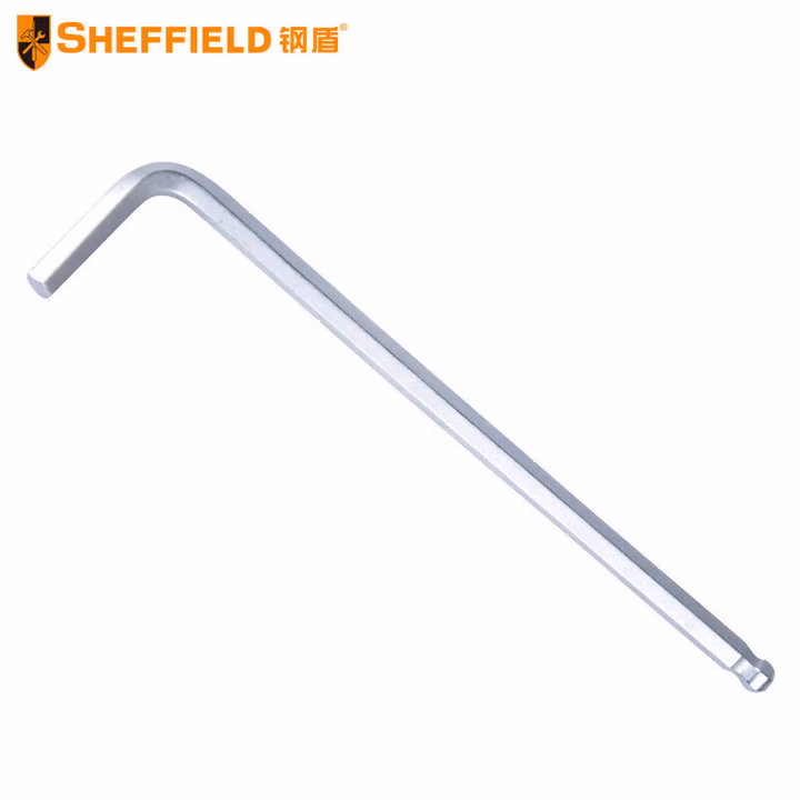 SHEFFIELD/钢盾 公制大规格加长球头内六角扳手17mm S050317
