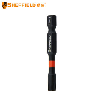 SHEFFIELD/钢盾 10件套6.3mm系列50mm长抗冲击花型旋具头T8 S054111