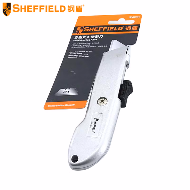 SHEFFIELD/钢盾 自缩式安全割刀 S067201