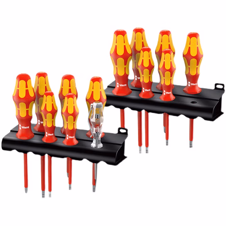 WERA/维拉 Kraftform Big Pack 100 VDE 螺丝刀组套 05105631001