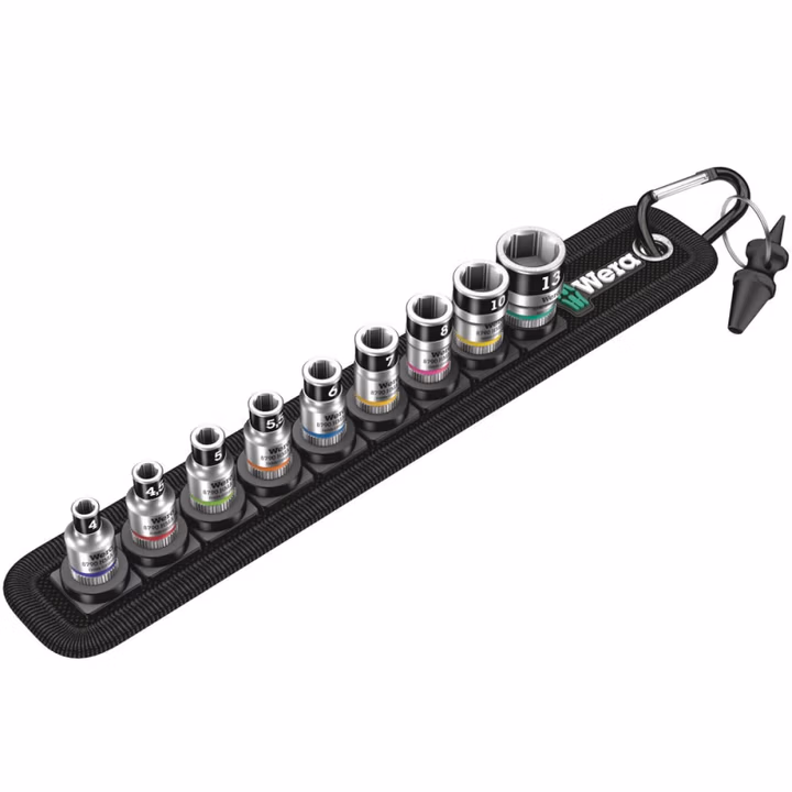 WERA/维拉 Zyklop 旋具套筒，1/4