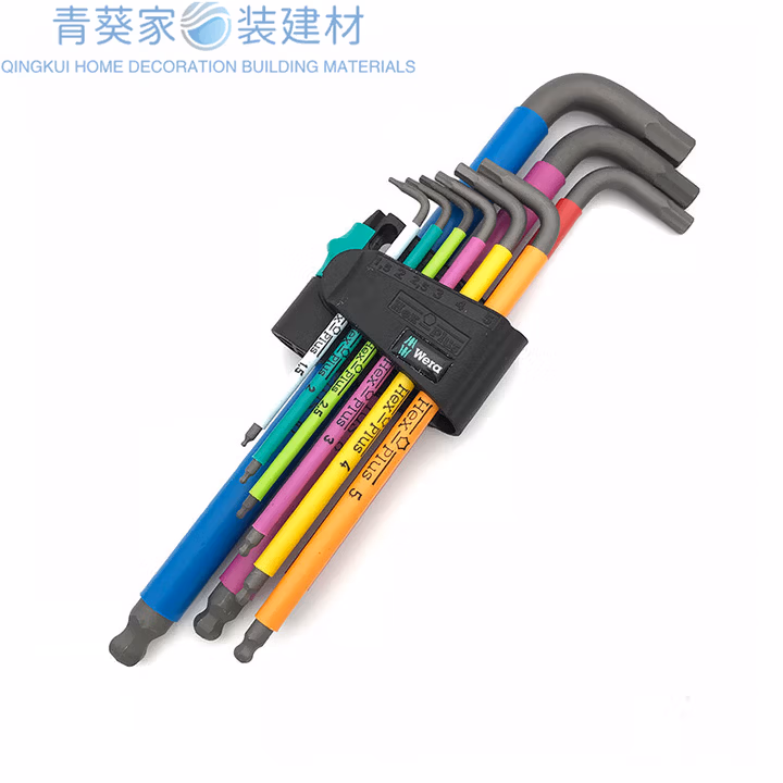 WERA/维拉 内六角L型扳手9件套 05133164001