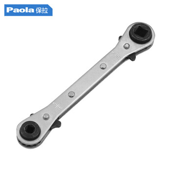 Paola/保拉 平型双头四方棘轮扳手 8863
