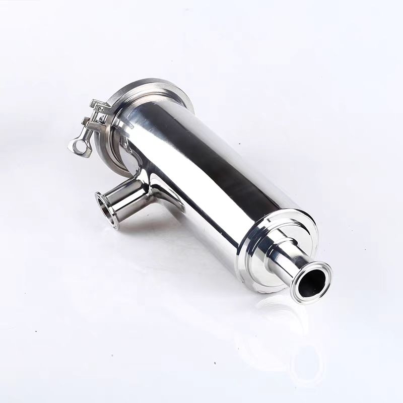 HONGKANG/宏康 304食品级卡箍式快装角式过滤器 GL81W-16P-DN50 目数100