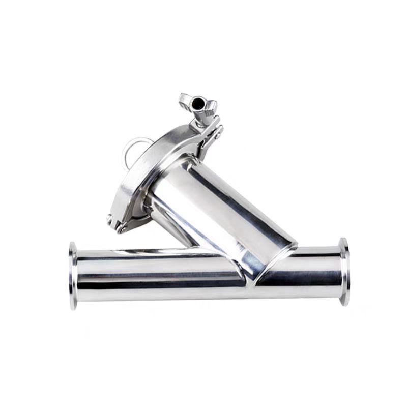 HONGKANG/宏康 304食品级卡箍式快接直通过滤器 GL81W-16P-DN80 目数100