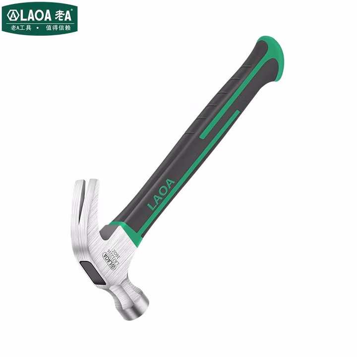 LAOA/老A 绿黑双色柄羊角锤16OZ LA712216
