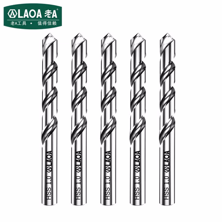 LAOA/老A 5支装HSS-M2高速钢麻花钻Φ6.0mm LA162079