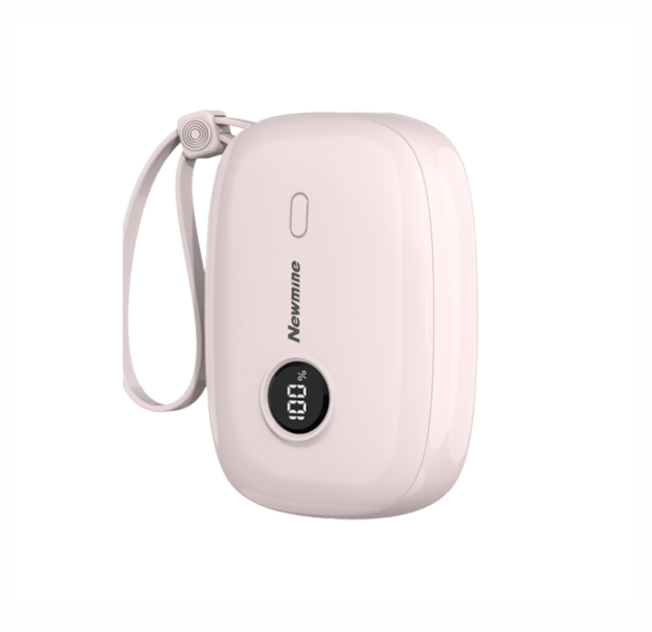 纽曼（Newmine）P188 10000毫安自带线快充数显移动电源 卡其色