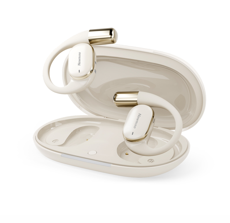 纽曼（Newmine）OWS-13 开放式OWS蓝牙耳机 米色