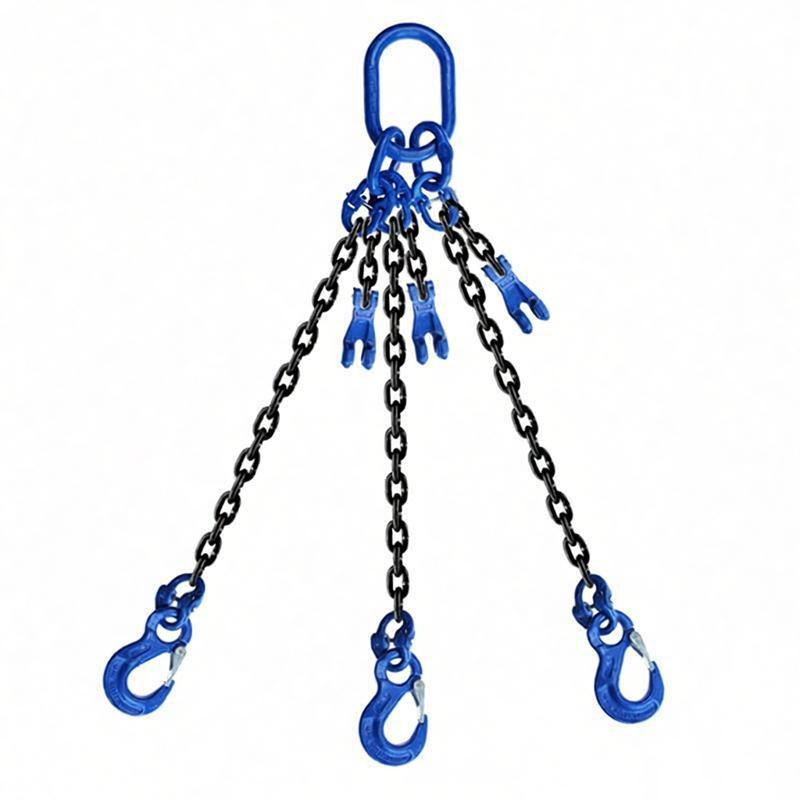 PPU/品尔优 三腿100级链条成套索具(眼型滑钩) UCG3-060-2.1t -1m