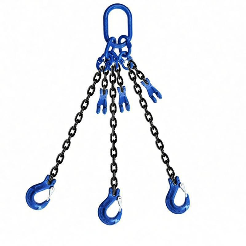 PPU/品尔优 三腿100级链条成套索具(羊角滑钩) UCG3-060-2.1t -1m