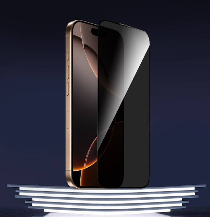 WiWU 新系列2.5D高透顺滑防窥钢化膜 GT-028 IP15Pro 6.1