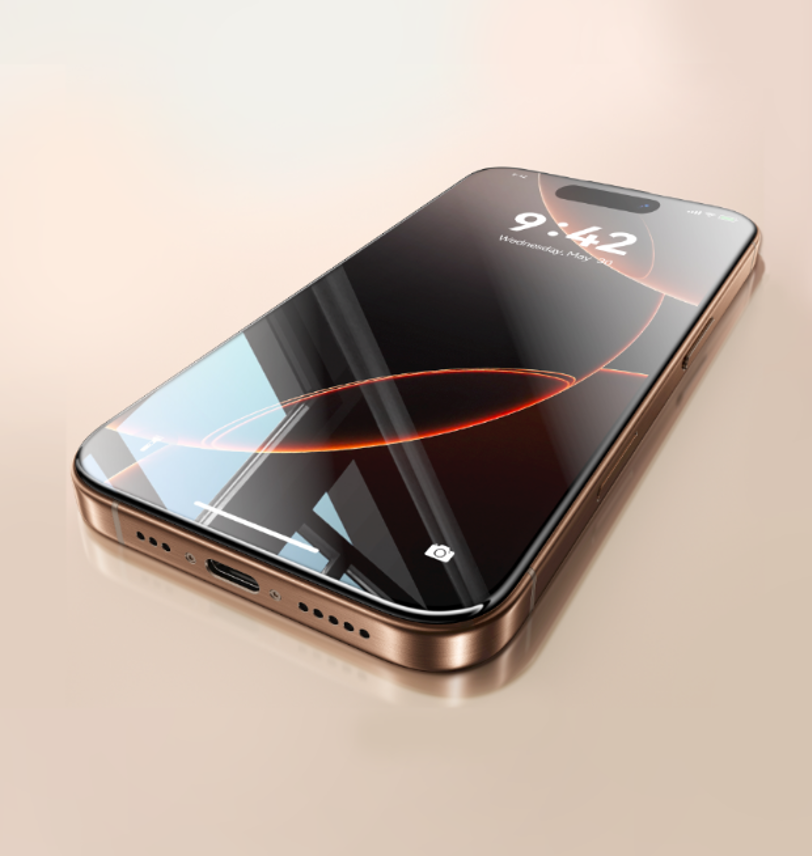 WiWU Zero曲面高清钢化膜 GT-026 IP14/13Pro/13/16e 6.1