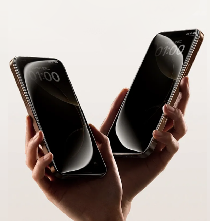 WiWU Zero曲面防窥钢化膜 GT-027 IP14/13Pro/13/16e 6.1