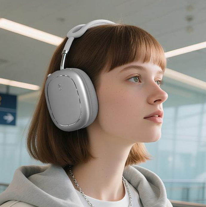 WiWU Airbuds MAX无线头戴式耳机 TD-18 ANC金色