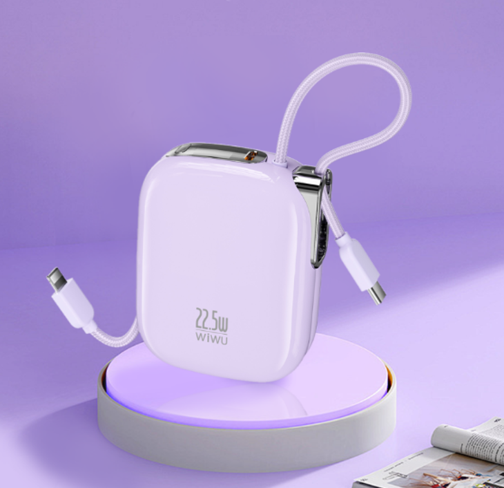 WiWU 小方糖系列移动电源 MH136黑色