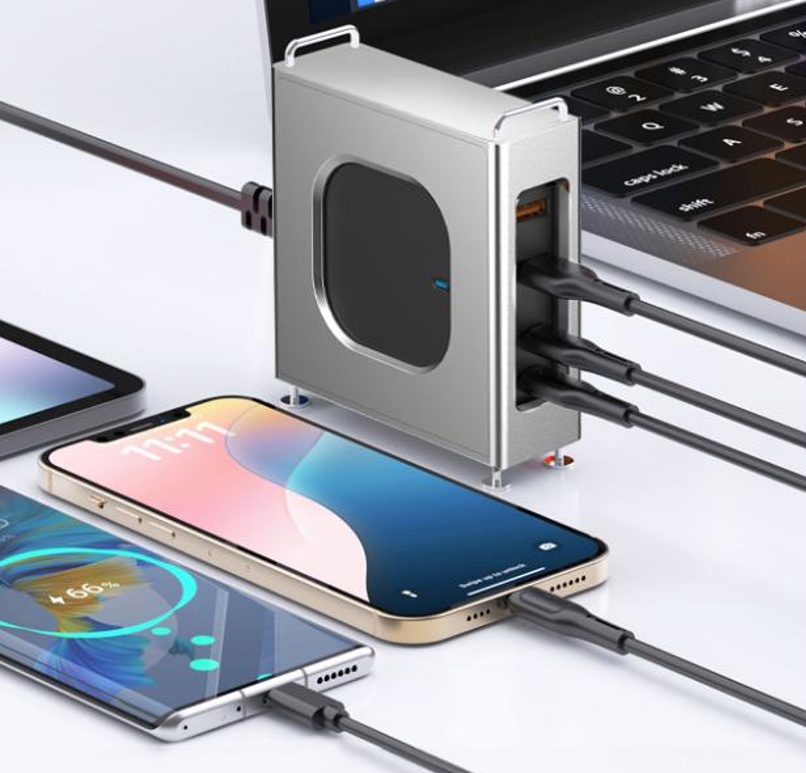 WiWU 战神 100W 桌面氮化镓充电器Wi-G013