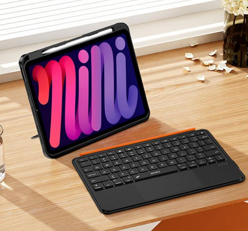 WiWU 康博pro 360°旋转分离皮套键盘12.9寸air(通用13 Air）、24款13寸pro