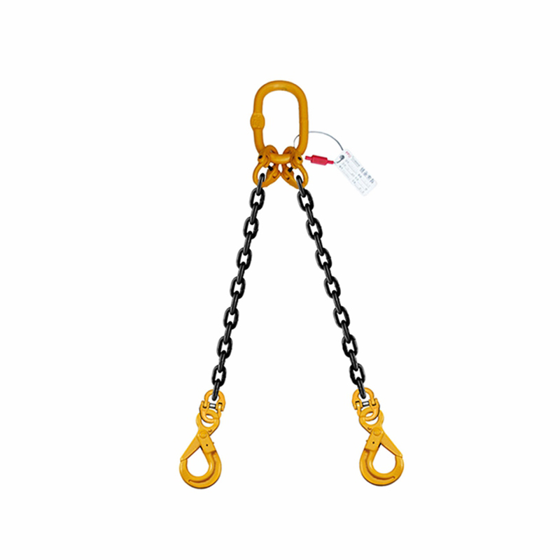 PPU/品尔优 双腿链条成套索具(眼型安全钩) UCR2-32-31.5t -5.5m