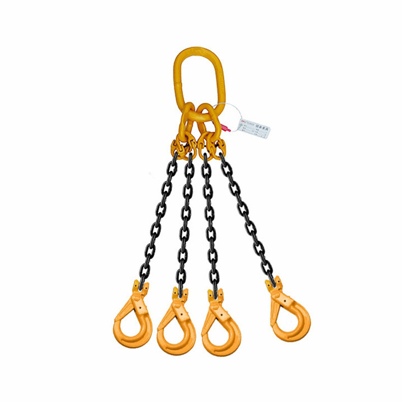 PPU/品尔优 四腿链条成套索具(羊角安全钩) UCR4-32-47.25t -8.5m
