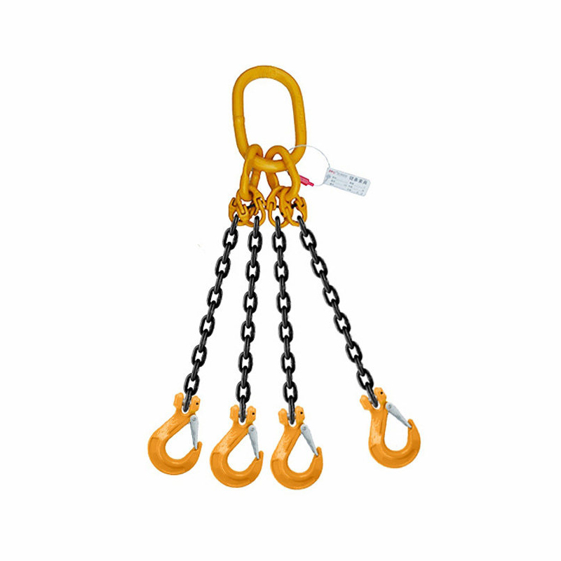 PPU/品尔优 四腿链条成套索具(羊角滑钩) UCR4-32-47.25t -7m