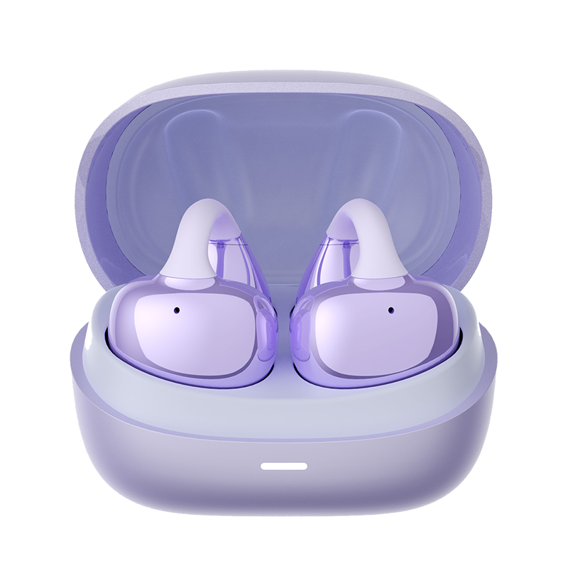 兰士顿 开放式耳挂蓝牙耳机TS20幻夜紫